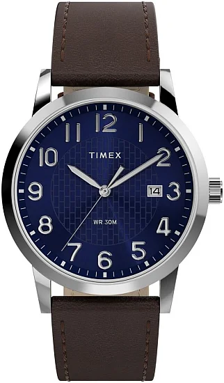 Timex Main Street 38mm Leather Strap TW2Y67500