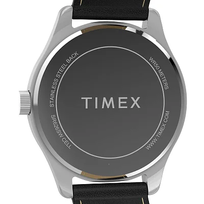 Timex Main Street 42mm Leather Strap TW2Y16100