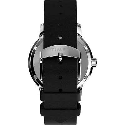Timex Marlin Automatic 40mm Leather Strap Watch TW2W93100