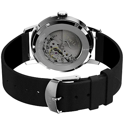 Timex Marlin Automatic 40mm Leather Strap Watch TW2W93100