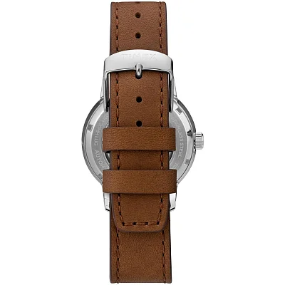 Timex Marlin Automatic California Dial 40mm Leather Strap TW2U83200