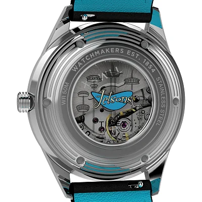 Timex Marlin Automatic x The Jetsons 38mm Leather Strap Watch TW2Y56300