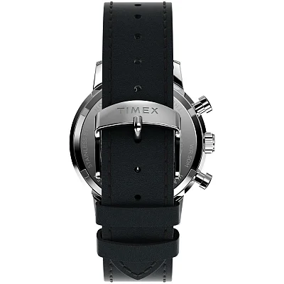Timex Marlin Chronograph Tachymeter 40mm Leather Strap TW2W10300