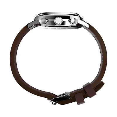 Timex Marlin Chronograph Tachymeter 40mm Leather Strap TW2W10200