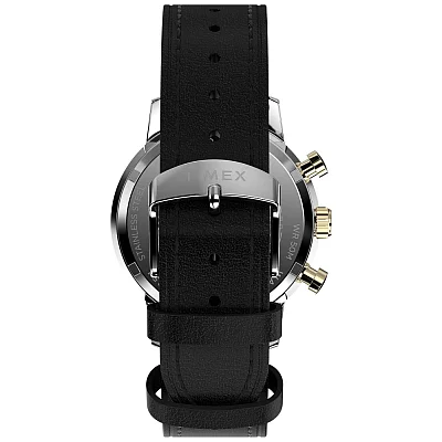Timex Marlin Chronograph Tachymeter 40mm Leather Strap TW2W51500