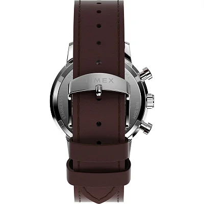 Timex Marlin Chronograph Tachymeter 40mm Leather Strap TW2W10200
