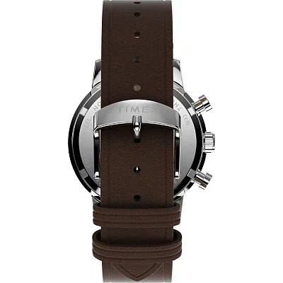 Timex Marlin Chronograph Tachymeter 40mm Leather Strap TW2Y66600