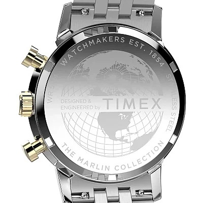 Timex Marlin Chronograph Tachymeter 40mm Stainless Steel Bracelet TW2W60200