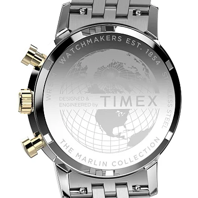 Timex Marlin Chronograph Tachymeter 40mm Stainless Steel Bracelet TW2W60100