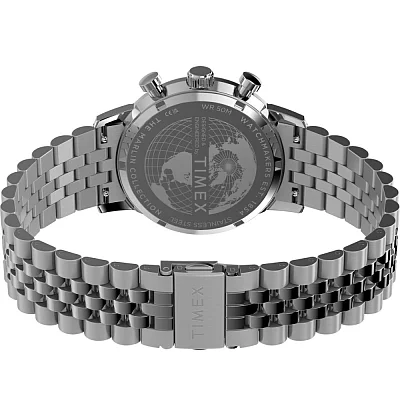 Timex Marlin Chronograph Tachymeter 40mm Stainless Steel Bracelet TW2Y66500