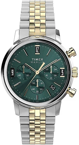 Timex Marlin Chronograph Tachymeter 40mm Stainless Steel Bracelet TW2W60000