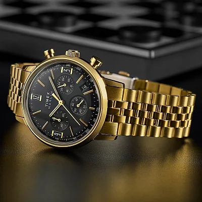 Timex Marlin Chronograph Tachymeter 40mm Stainless Steel Bracelet TW2W59900