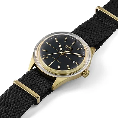 Timex Marlin Jet Automatic 38mm Fabric Strap Automatic TW2Y24300