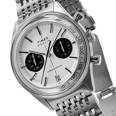 Timex Marlin Jet Quartz Chronograph 40mm Stainless Steel Bracelet TW2Y24600