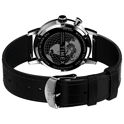 Timex Marlin Multifunction 40mm Leather Strap TW2W51200