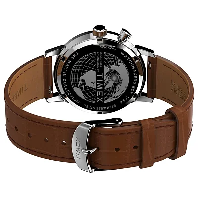 Timex Marlin Multifunction 40mm Leather Strap TW2W51000
