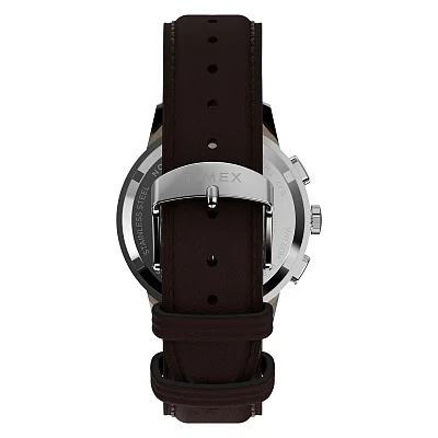 Timex Marlin Neo Classic Chronograph 40mm Leather Strap TW3A00200