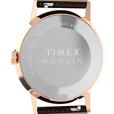 Timex Marlin 34mm Leather Strap TW2Y37700