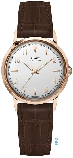 Timex Marlin 34mm Leather Strap TW2Y37700