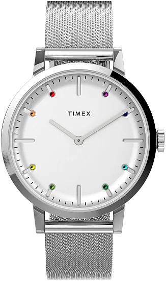 Timex Midtown 36mm Stainless Steel Mesh Bracelet TW2V36900