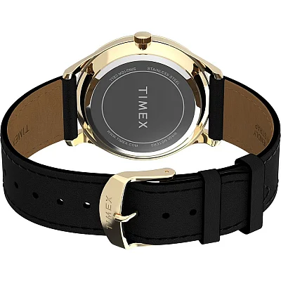 Timex Modern Easy Reader Day-Date 40mm Leather Strap TW2W68500