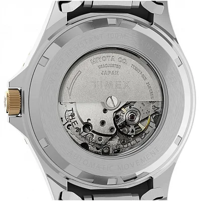 Timex Navi Automatic 41mm Stainless Steel Bracelet Watch TW2U83500