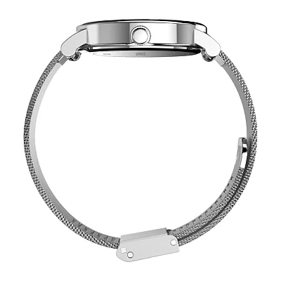 Timex OG 38mm Stainless Steel Mesh Bracelet Ice Blue TW2Y69000