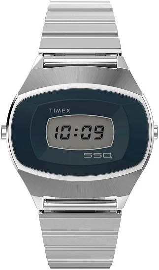 Timex Q Timex 1975 SSQ Digital Reissue 38mm Stainless Steel Bracelet TW2Y06100