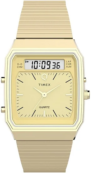 Timex Q Timex 1982 Reissue 33mm Stainless Steel Bracelet TW2Y06000