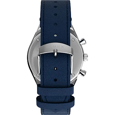 Timex Q Timex Chronograph 40mm Leather Strap TW2Y36100