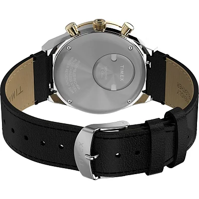 Timex Q Timex Chronograph 40mm Leather Strap TW2W64300