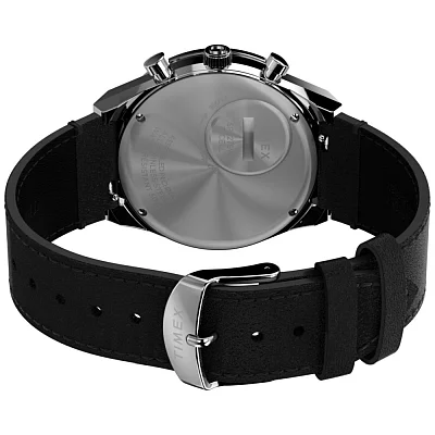 Timex Q Timex Chronograph 40mm Leather Strap TW2W53400