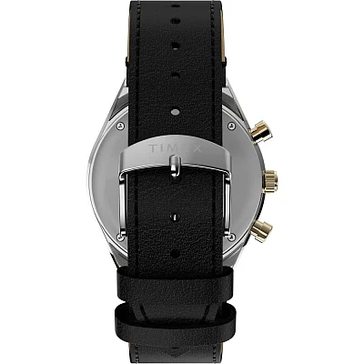 Timex Q Timex Chronograph 40mm Leather Strap TW2W64300