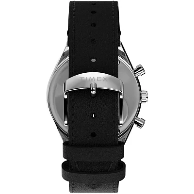Timex Q Timex Chronograph 40mm Leather Strap TW2W53400
