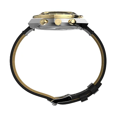 Timex Q Timex Chronograph 40mm Leather Strap TW2W64300