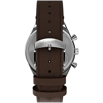Timex Q Timex Chronograph 40mm Leather Strap TW2W51800