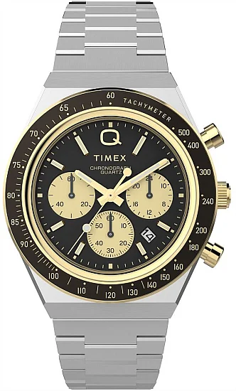 Timex Q Timex Chronograph 40mm Stainless Steel Bracelet TW2W64200