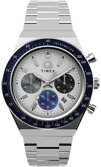 Timex Q Timex Chronograph 40mm Stainless Steel Bracelet TW2Y36200