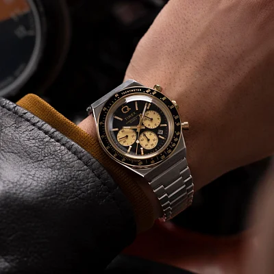 Timex Q Timex Chronograph 40mm Stainless Steel Bracelet TW2W64200
