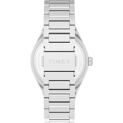 Timex Q Timex Continental Day-Date 39mm Stainless Steel Bracelet TW2Y25100