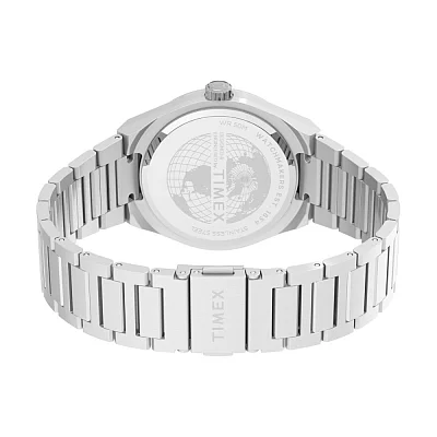 Timex Q Timex Continental Day-Date 39mm Stainless Steel Bracelet TW2Y35200