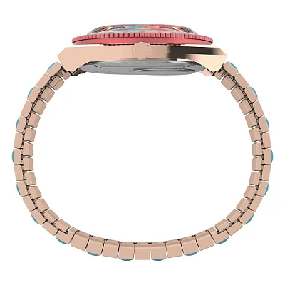 Timex Q Timex Malibu 36mm Stainless Steel Expansion Band TW2U81500