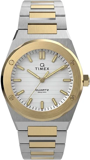 Timex Q Timex Marbella 34mm Stainless Steel Bracelet TW2Y81900