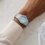  Zdjęcie 3 Timex Q Timex Mini 30mm Stainless Steel Bracelet Ice Blue TW2Y77300