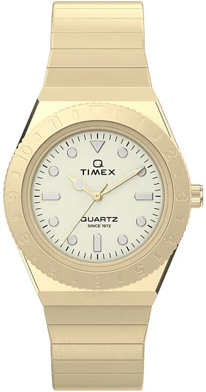 Timex Q Timex Mini 30mm Stainless Steel Expansion Band TW2Y57500