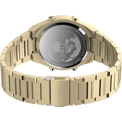Timex Q Q80 Continental 39mm Stainless Steel Indiglo TW2Y09700