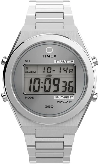Timex Q Timex Q80 Continental 39mm Stainless Steel TW2Y09800
