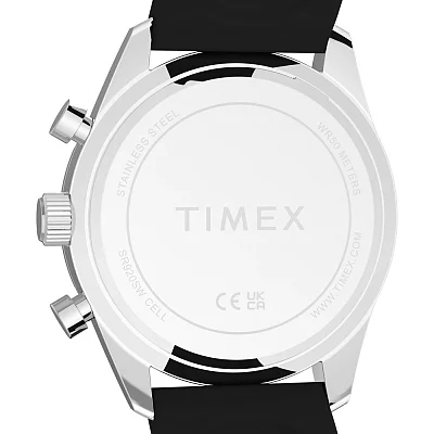 Timex Ridgefield Chronograph 42mm Silicone Strap TW2Y62300