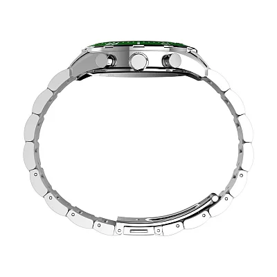 Timex Ridgefield Chronograph 42mm Stainless Steel Bracelet TW2Y62100