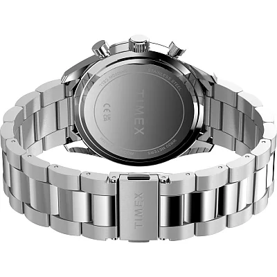 Timex Ridgefield Chronograph 42mm Stainless Steel Bracelet TW2Y56900